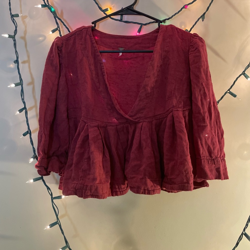 Linen blouses